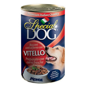 SPECIAL DOG CHUNKS VEAL suņu konservi Liellops 1.275kg